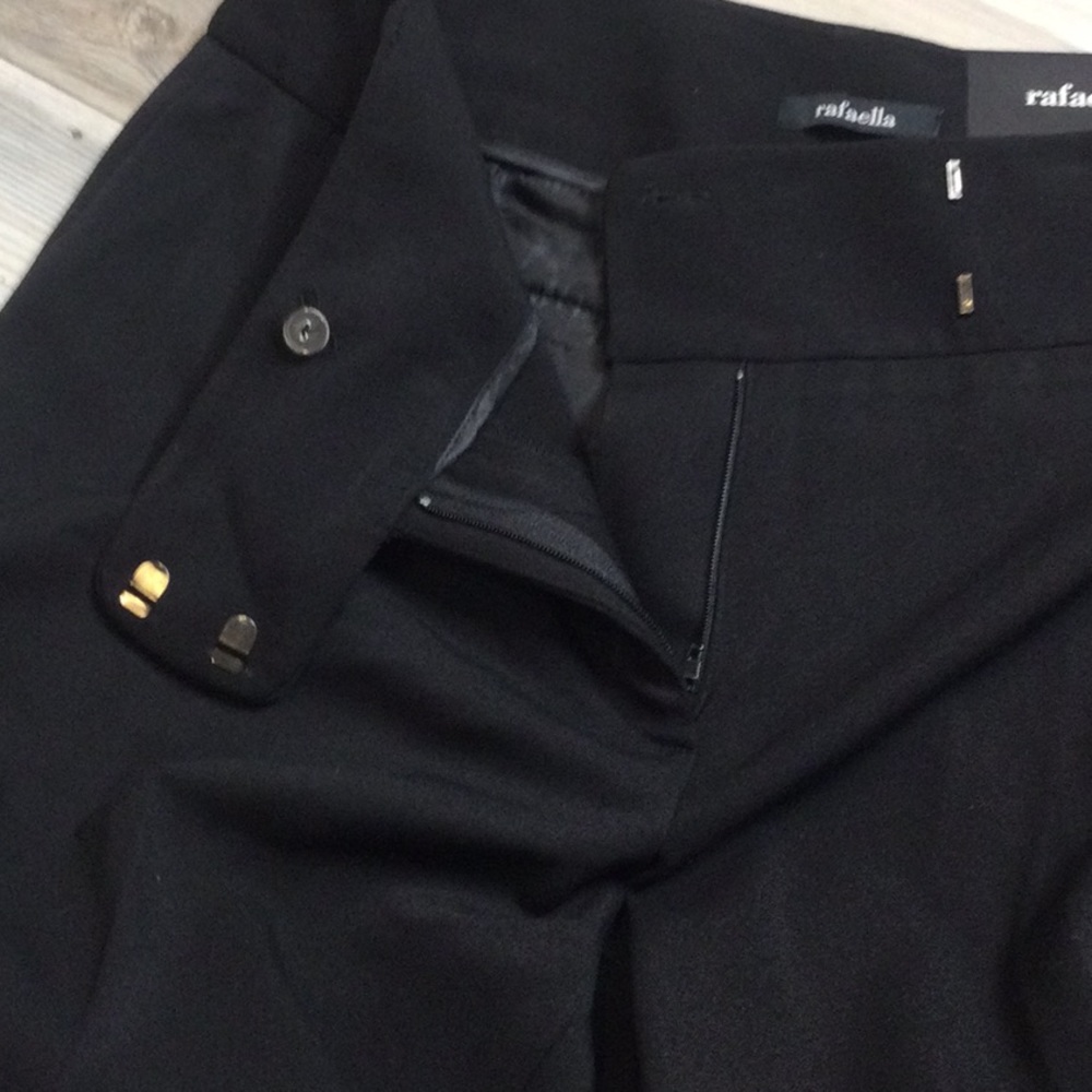 🆕NWT Rafaella Classic Higher Front Rise 2 Way Stretch Slacks/Pants 8 - Picture 13 of 14